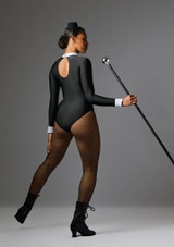 Jolista Casino Tuxedo Costume Nero-Bianco 7 [Nero]