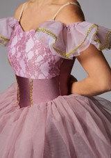 Costume da danza classica Fleur de Lys Jolista Rosa d'epoca Front 4 [Rosa]