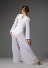 Costume lirico Hold Me Close Jolista Bianco Back [Bianco]