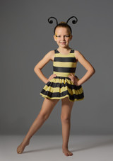 Costume da ape Jolista Bumbelina Ner-Giallo Front 2 [Nero]