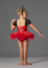 Costume Jolista Betty Bug Rosso-nero Back 9 [Rosso]