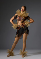 Costume Jolista Jungle Beat Marrone Front 6 [Marrone]