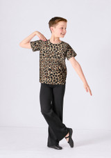 Top da danza con stampe per bambine/i Charlie Alegra LEP Front [Multi-Colore]