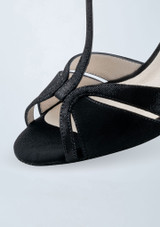 Scarpa da ballo Werner Kern Ida in pelle scamosciata - 6,5 cm Nero Front 2 [Nero]