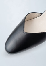 Scarpa da ballo Betty in pelle Werner Kern - 5,5 cm Nero Front 3 [Nero]