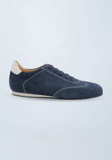 Sneaker da ballo Positano in pelle Werner Kern - 1,59" Denim Front 3 [Blu]