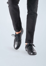 Sneaker da ballo Positano in pelle Werner Kern - 1,59" Nero Front 4 [Nero]