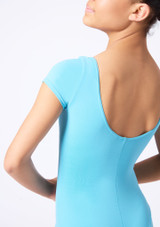 Body con maniche ad aletta Capezio Blu Back 2 [Blu]