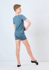 Maglietta maschile aderente Heath RAD Grigio Front 2 [Grigio]