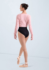 Body con bretelle sottili Olivia Bloch Candy Pink Back 2 [Rosa]