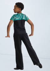 Weissman Boys Hologram Sequin Tee Smeraldo 5 [Verde]