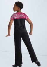 Weissman Boys Hologram Sequin Tee Lipstick 5 [Rosa]