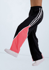 Weissman Colorblock Full-Length Pant Tangerine 6 [Arancione]