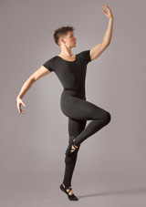 Body da uomo a maniche corte Otis Move Dance Nero Front [Nero]
