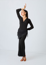 Pantaloni svasati Panparafalred Intermezzo Nero Front 2 [Nero]
