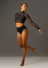 Costume da Capricorno di Jolista Nero Front [Nero]