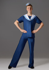 Costume da marinaio di Jolista Sailor Storm Blu Scuro Front [Blu]