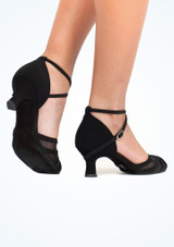 Zapatos de Baile Camilla Diamant - 5cm Negro 2 [Negro]