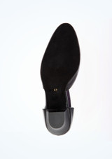 Zapatos de Baile Eva Merlet - 4,5cm Negro Suela [Negro]