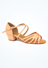 Zapatos de Baile Bella Roch Valley - 3cm - Tostado Marrón Claro Principal 2 [Marrón Claro]