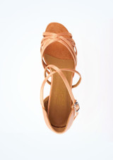 Zapatos de Baile Bella Roch Valley - 3cm - Tostado Marrón Claro Parte inferior [Marrón Claro]