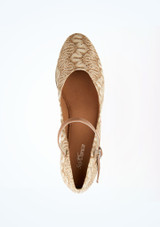 Zapatos de Baile Dinah So Danca - 4cm Oro Parte inferior [Oro]
