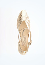 Zapatos de Baile Linda Werner Kern - 6,35cm - Plata Plata Parte inferior [Plata]