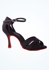 Zapatos de Baile Poppy Rummos - 7cm Negro-Rojo Principal [Negro]
