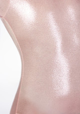 Mono de Baile Corto con Culottes Metálico Alegra Rosa Delante 2 [Rosa]
