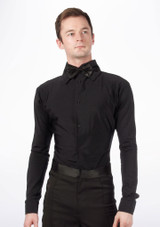 Camisa de Baile Hombre Diego Move Dance Negro Principal [Negro]