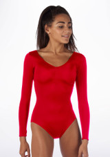 Maillot Ballet Brillante Josie Alegra Rojo Principal [Rojo]