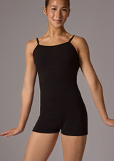 Tuta Intera Danza con Pantaloncino Ciclista Jodie Move Dance Nero Front [Nero]
