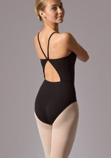 Body Danza con Spalline Sottili Poloma Move Dance - Ragazza - Nero Nero Front [Nero]