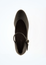 Zapatos Carácter de Piel Capezio - Negro - 7,5cm Negro Parte inferior [Negro]