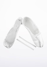 Zapatillas de Ballet de Raso Tapper and Pointers - Blanco Blanco Rapar [Blanco]