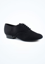 Zapatos de Baile Niño de Lona Oxford Roch Valley Negro Principal [Negro]