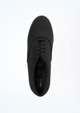 Zapatos de Baile Niño de Lona Oxford Roch Valley Negro Parte inferior [Negro]