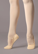 Mezze Punte Danza con Suola Intera So Danca - Rosa Balletto Rosa Front 3 [Rosa]