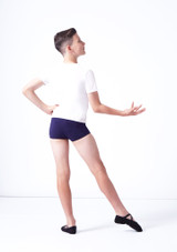 Camiseta Ballet Chico con Manga Corta Freed RAD Blanco Detrás [Blanco]
