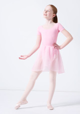Falda de Ballet Cruzada de Tul Freed RAD Púrpura Delante [Púrpura]