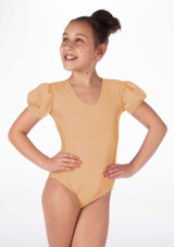 Maillot Ballet Niña Brillante Rosalie Alegra Carne Principal [Marrón Claro]