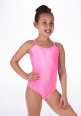 Maillot Ballet Niña de Tirantes Cleo Alegra Rosa Fluorescente Principal [Rosa]