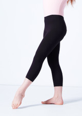 Mallas Niña Estampadas Lila Move Dance - Negro Negro Delante [Negro]