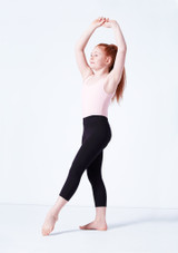 Mallas Niña Estampadas Lila Move Dance - Negro Negro Delante 2 [Negro]