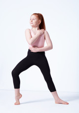 Mallas Niña Estampadas Lila Move Dance - Negro Negro Delante 2 [Negro]