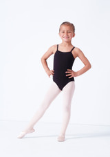 Body Danza Bambina con Spalline Sottili Ria Move Dance Rosa [Rosa]