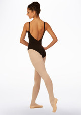 Maillot Ballet de Tirantes con Espalda Descubierta So Danca Negro Detrás [Negro]