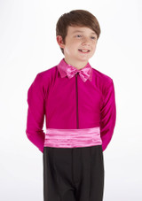 Camisa de Baile Deportiva Niño de Colores Pablo Move Dance Rosa Principal [Rosa]