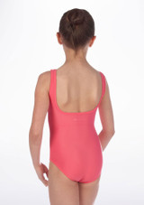 Maillot Ballet Niña sin Mangas Débutant Repetto Coral Detrás [Rosa]