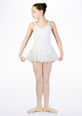 Falda de Ballet Niña Floral So Danca Blanco [Blanco]